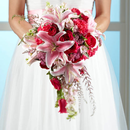 Lily & Rose Bouquet – PAULINE'S BLOOMERS, Brunswick ME